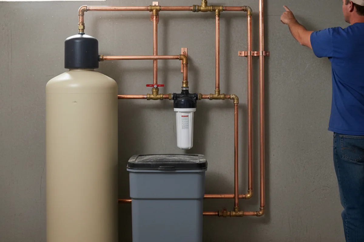 Whole-house water treatment system installed in Tifton
